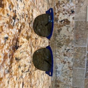Blue And Brown Ray Ban Sunglasses